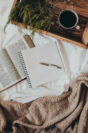 Cozy Readingand Writing Setup