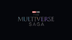 Marvel Studios The Multiverse Saga 標題卡，黑色背景上帶有發光文字。