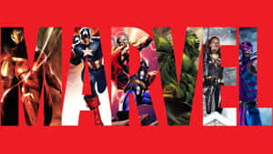 Marvel超級英雄，包括鐵甲奇俠、美國隊長和變形俠醫，以動態姿勢呈現。