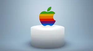 2D與3D蘋果iPhone藝術展示