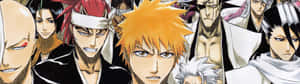 Bleach 動漫角色，表情強烈，頭髮尖刺。