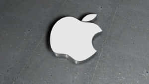 灰色混凝土表面上的Apple標誌
