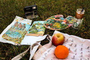 Cottagecore Picnic Vintage Aesthetic