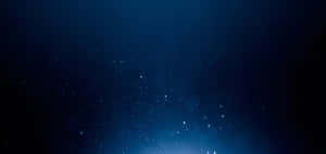 星光閃爍的夜空，地平線發光 — 藍天 壁紙