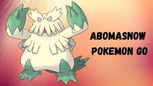 阿勃梭魯 Pokemon GO 角色插圖，帶漸變背景和文字。
