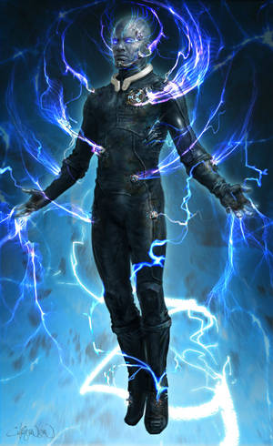 Electro Villain Jamie Foxx wallpaper. — Galaxy Tab S10+ 壁紙