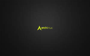 深色紋理背景上的 Arch Linux 標誌