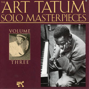Art Tatum 在復古爵士專輯封面上彈鋼琴 — 鋼琴 GIF 壁紙