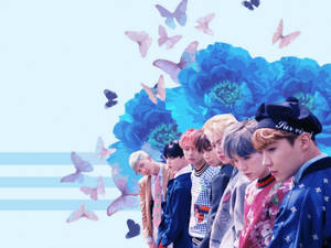 BTS Bangtantv 藍色美學