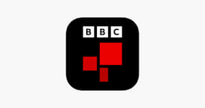 BBC 應用程式圖標，黑色背景上有紅色方塊和白色字母。