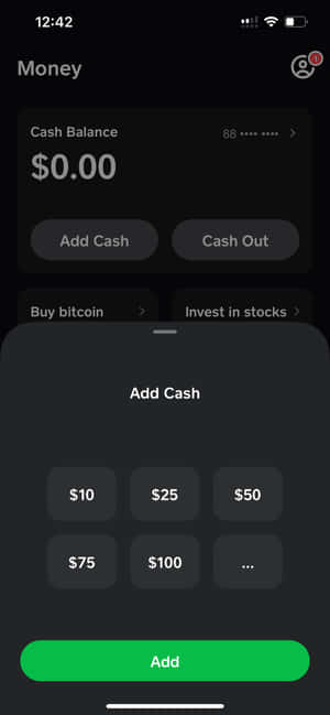 Cash App 結餘圖片 — Honor 500 壁紙
