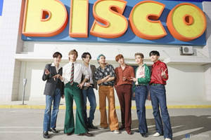 BTS《Dynamite》迪斯可標誌