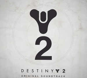 Destiny 2 原創原聲帶標誌在陳舊羊皮紙背景上