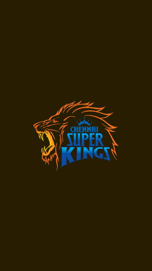 Chennai Super Kings 板球隊標誌，帶有咆哮獅子設計。