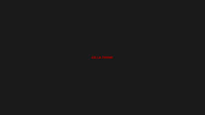 黑色背景上的紅色文字hello friend