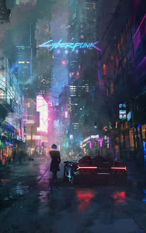 Cyberpunk 2077 背景 — Galaxy Tab S9 Ultra 壁紙