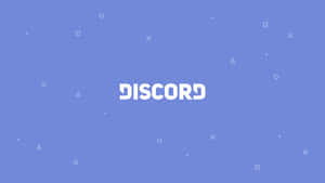 Discord 標誌搭配幾何形狀，藍色背景
