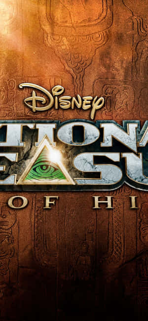 Disney's The Legend of the Guardians of the Lost Eye 標誌，石上發光的眼睛。 — Realme Neo7x 壁紙