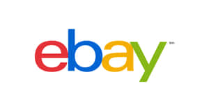 白色背景上帶有多色字母的eBay標誌。