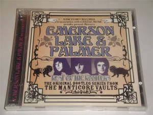 Emerson Lake & Palmer專輯《Best of the Bootlegs》的新藝術風格CD封面。