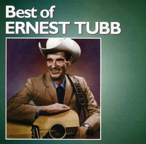 Ernest Tubb 戴牛仔帽在專輯封面上抱著結他。