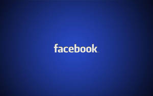 藍色背景上的 Facebook 標誌
