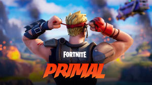 Fortnite Primal角色在戰鬥場景中移除眼罩