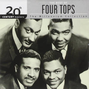 Four Tops 樂隊成員穿著西裝在專輯封面上微笑。