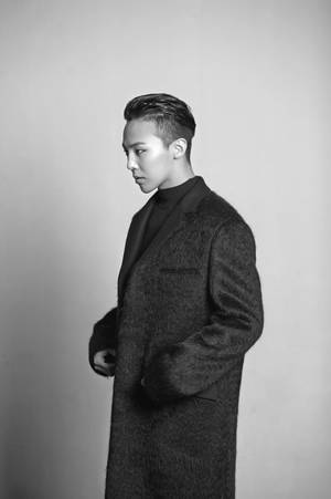 穿外套的男人站立工作室肖像