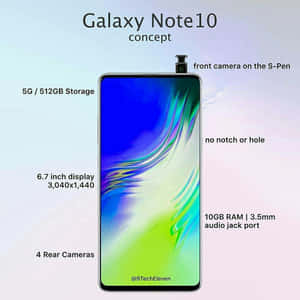 Note 10 圖片 — Galaxy Note 壁紙