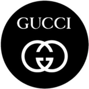 Gucci 標誌黑色背景