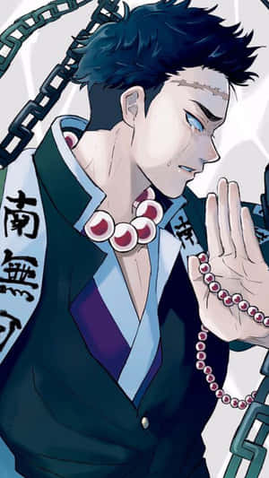Gyomei Himejima 背景 — 衝吧烈子 GIF 壁紙
