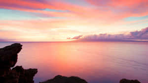 Sunset Cliffside Ocean View