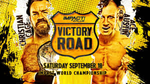 摔角手 Christian Cage 和 Ace Austin 爭奪 Impact World Championship。 — 最佳 壁紙