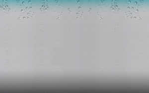 玻璃上的雨滴，背景為青綠色到灰色漸變