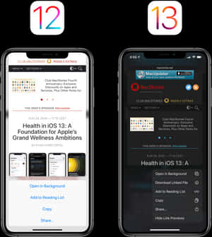 iPhone 12 與 iPhone 13 對比圖
