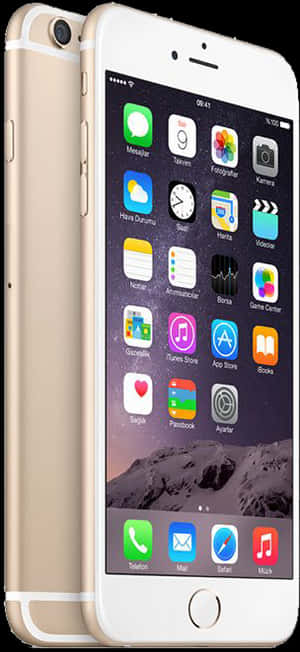 iPhone 6s Plus 128GB 金色 正面與背面