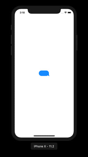 iPhone X 屏幕展示模型