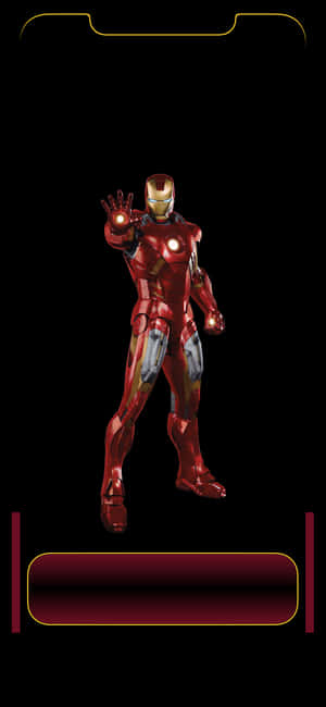 Iron Man iPhone X — Motorola Edge 70 壁紙