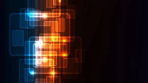 Abstract Glowing Rectangles