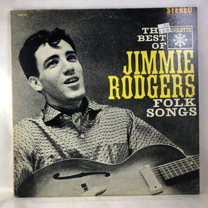 專輯封面 featuring Jimmie Rodgers 手持結他，帶有粗體黃色文字。 — 專輯封面 壁紙