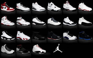 Jordan 籃球鞋網格，下方有 Jumpman 標誌。