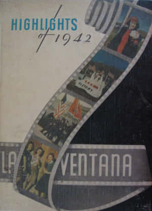 1942年精選菲林條，包含戰時場景與勝利文字。