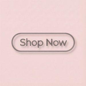 一個黑色橢圓形按鈕，帶有文字 Shop Now，置於粉紅色背景上