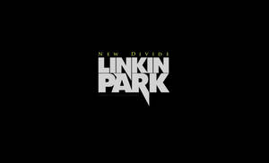 黑色背景上的 Linkin Park New Divide 專輯標誌