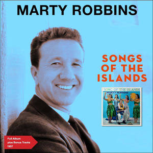 歌手Marty Robbins在專輯《Songs of the Islands 1957》封面上的肖像。 — 音樂 GIF 壁紙