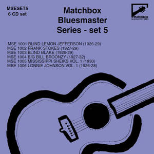 Matchbox Bluesmaster Series 第5套的專輯封面，薰衣草背景上帶有黑色結他輪廓。