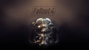 《Fallout 4》動力裝甲頭盔在黑暗環境中帶有發光高光。