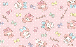 My Melody 可愛圖案壁紙