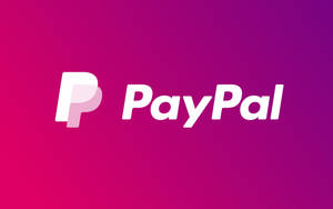 PayPal標誌喺粉紅到紫色漸變背景上 — Cia標誌 壁紙